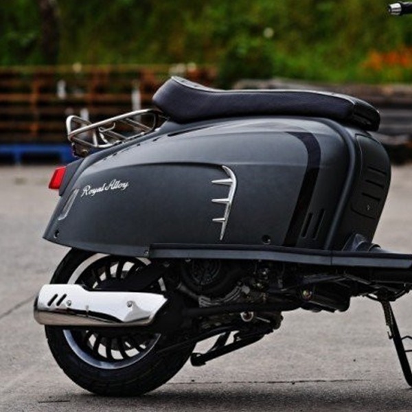 Royal Alloy Royal Alloy R.Side Cover - Gloss Black (Onyx Black)